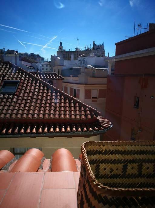 Modern Top Floor Loft At Malasana'S Heart Madrid Extérieur photo