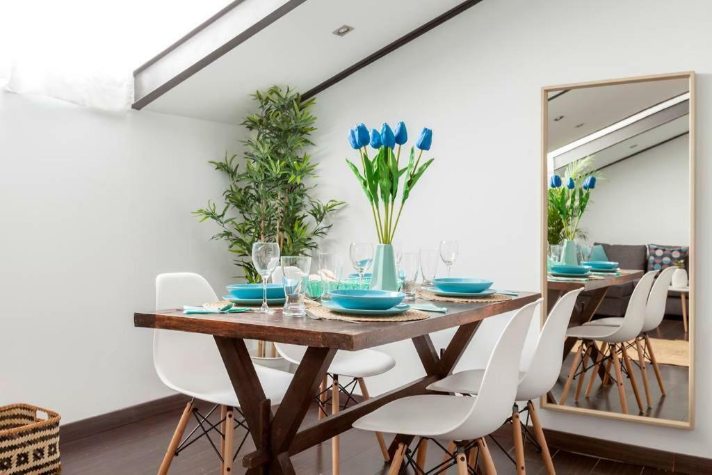 Modern Top Floor Loft At Malasana'S Heart Madrid Extérieur photo
